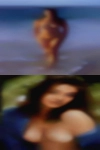 Nude horny woman and female